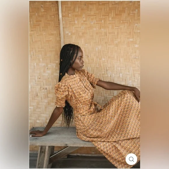 Daughters of India Prairie Dress ~ Autumn - Picture 6 of 13